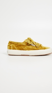 Superga 2750 Crushed Velvet Laceup Sneakers