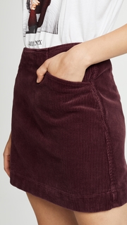 AG The Bernadette Corduroy Skirt