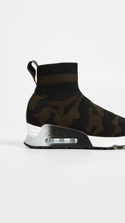 Ash Lulu Camo Knit Runner Sneakers