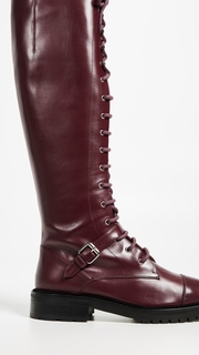 Tabitha Simmons Alfri Knee High Lace Up Boots