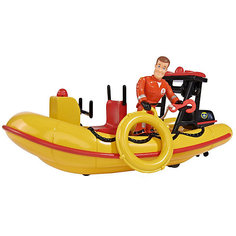 Игровой набор Simba "Пожарный Сэм" Лодка спасателей с аксессуарами