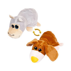 Мягкая игрушка Teddy "Перевертыши" Овечка-Собака, 16 см
