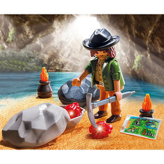 Конструктор Playmobil "Экстра-набор" Охотник за драгоценными камнями