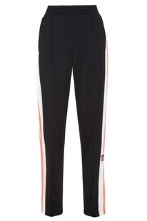 Черные брюки с лампасами Adidas
