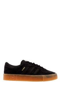 Черные кожаные кроссовки SAMBAROSE W Adidas
