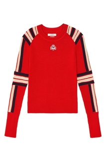 Красный шерстяной джемпер Hayward Isabel Marant Etoile