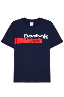 Футболка с контрастным логотипом Reebok