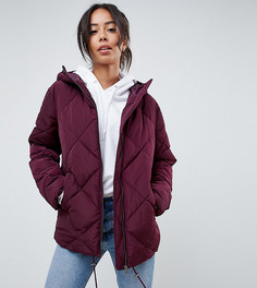 Дутая куртка ASOS DESIGN tall - Фиолетовый