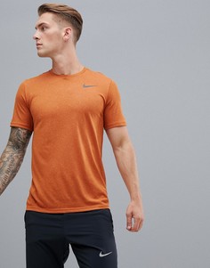 Оранжевая футболка Nike Training Breathe Hyperdry 832835-846 - Оранжевый