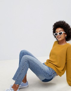 Джемпер с круглым вырезом Brave Soul Grunge - Желтый