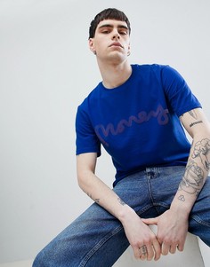 Money t-shirt in blue with logo - Синий