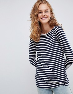 Свободный лонгслив в полоску ASOS DESIGN - Мульти
