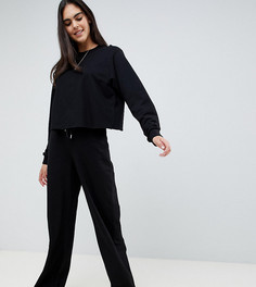 Брюки-палаццо широкого кроя ASOS DESIGN Tall - Черный