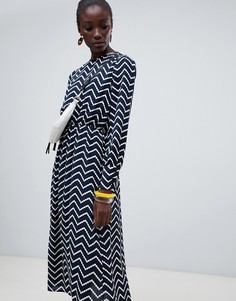 Платье миди с геометрическим принтом Vero Moda Aware - Мульти
