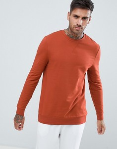 Облегающий свитшот ASOS DeSIGN - Коричневый