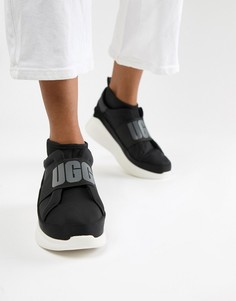 Черные кроссовки с логотипом UGG Neautra - Черный