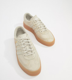 Кроссовки на резиновой подошве adidas Originals Sambarose - Бежевый
