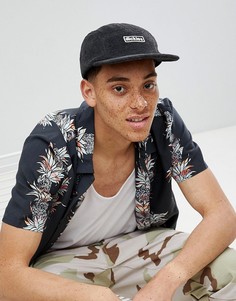 Dickies Arvonia fleece 5 panel cap in dark grey - Серый