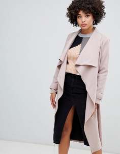 Светло-бежевое пальто Missguided - Бежевый