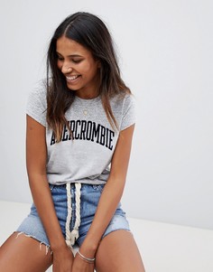 Футболка с логотипом Abercrombie & Fitch cozy - Белый