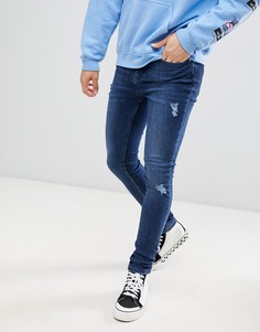 Обтягивающие джинсы Brooklyn Supply Co - Синий