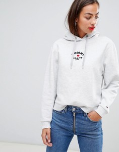 Белый худи Tommy Jeans - Серый