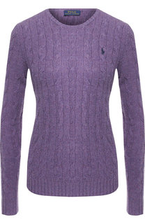 Шерстяной пуловер с круглым вырезом Polo Ralph Lauren