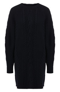 Шерстяное платье фактурной вязки Polo Ralph Lauren