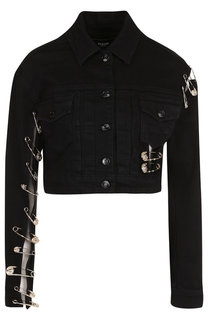 Джинсовая куртка с декоративной отделкой Versus Versace