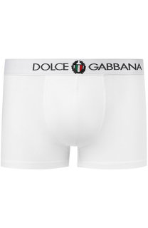 Хлопковые боксеры с широкой резинкой Dolce & Gabbana