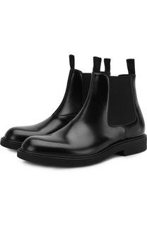 Однотонные кожаные челси Dior