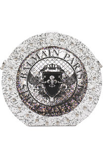 Сумка Disco с глиттером Balmain