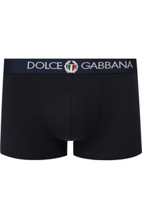 Хлопковые боксеры с широкой резинкой Dolce & Gabbana