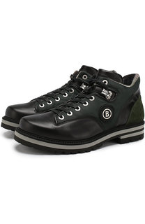 Кожаные ботинки на шнуровке Bogner