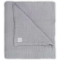 Муслиновое одеяло Jollein, 120х120 см (Серый)