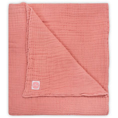 Муслиновое одеяло Jollein, 120х120 см (Коралловый)