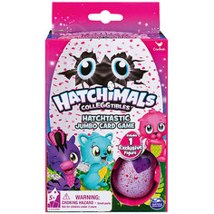 Настольная игра Hatchimals игровые карты + коллекционная фигурка Spin Master