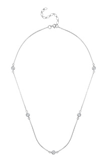 Серебряное колье с инкрустацией Serebriciti Jewelry