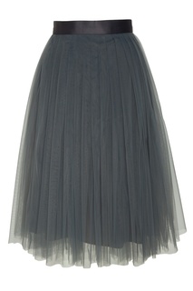 Зеленая юбка миди T Skirt
