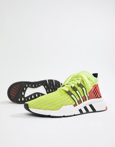 Зеленые кроссовки adidas Originals EQT Support Mid ADV B37436 - Зеленый