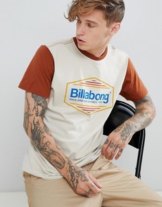 Светло-бежевая футболка Billabong Pacific - Светло-бежевый