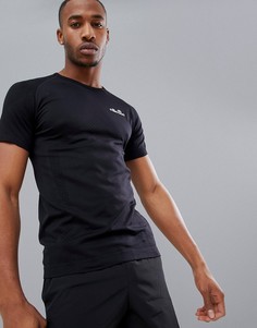 Черная компрессионная футболка ellesse - Черный