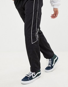 Черно-белые спортивные штаны в стиле 90-х SWEET SKTBS - Черный