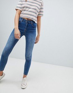 Синие джинсы скинни Pull&bear - Синий