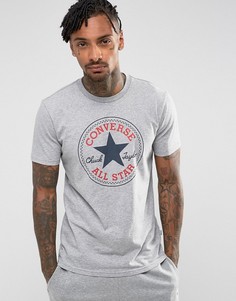 Серая футболка Converse Chuck 10002848-A03 - Серый