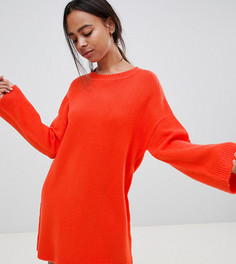 Трикотажное платье мини ASOS DESIGN Petite - Красный