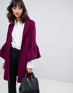 Пальто с рукавами клеш Unique 21 - Фиолетовый Unique21