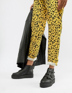 Ботильоны с пряжками ASOS DESIGN Ahoy - Черный