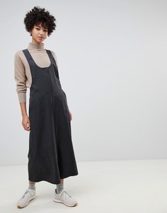 Комбинезон с глубоким вырезом ASOS DESIGN - Серый