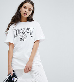 Белая футболка с логотипом Converse - Белый